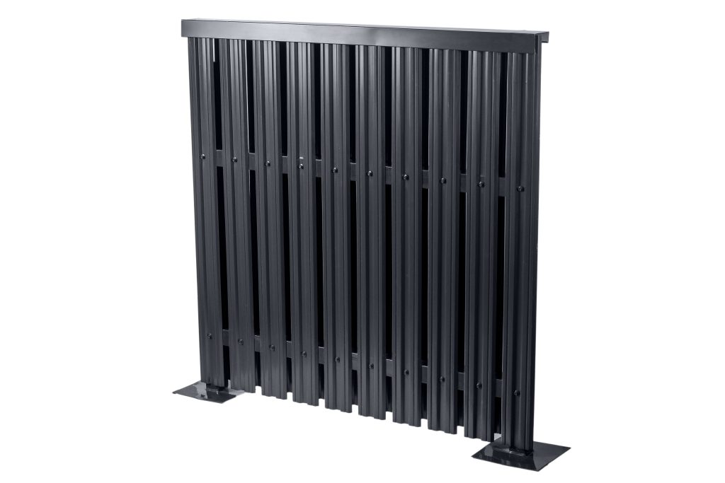 Евроштакетник М9 95 рал 7024 секция