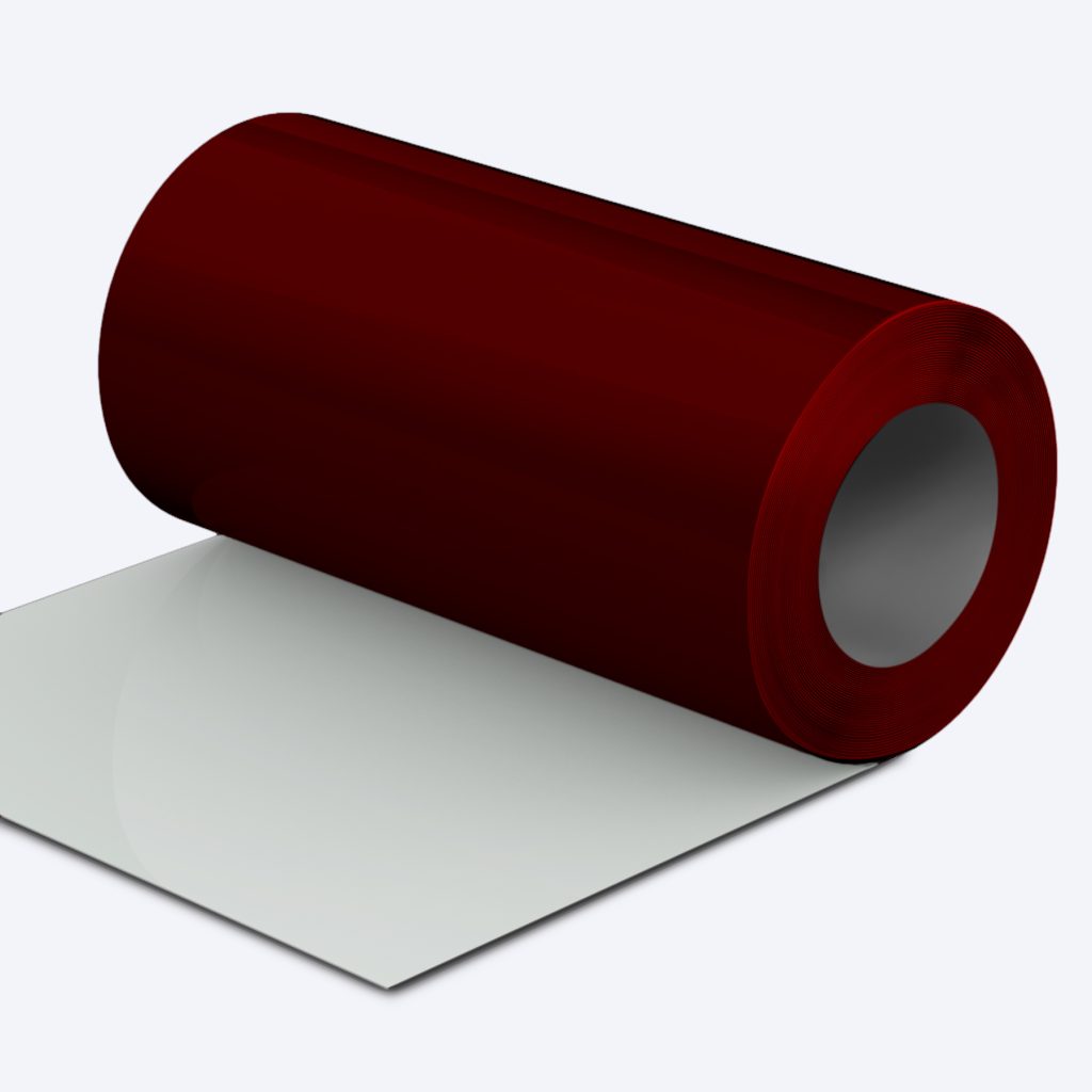 Гладкий лист в рулонах.